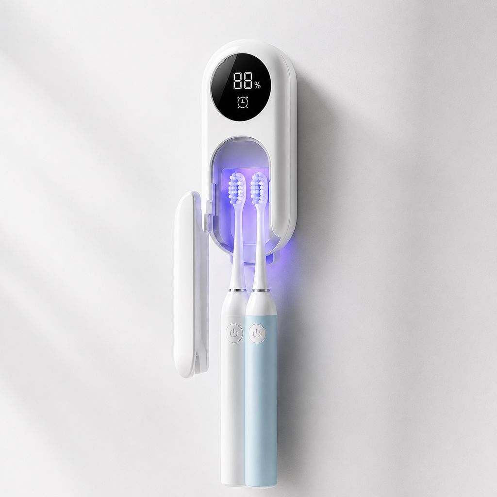 Touchless UV Toothbrush Sanitizer